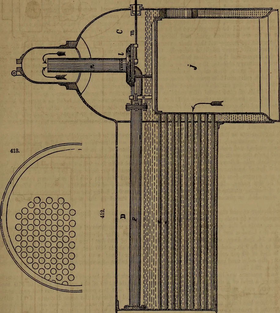 An illustration from Appleton's dictionary of machines, mechanics, engine-work, and engineering, 1861, leaf 128