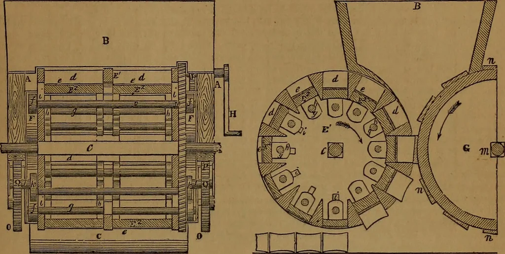 An illustration from Appleton's dictionary of machines, mechanics, engine-work, and engineering, 1861, leaf 208