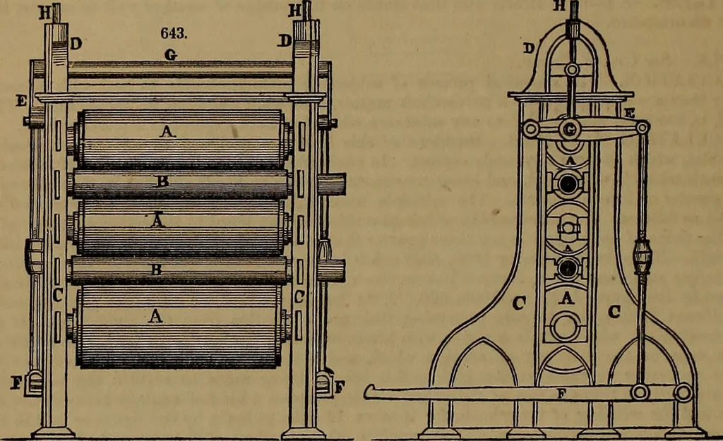An illustration from Appleton's dictionary of machines, mechanics, engine-work, and engineering, 1861, leaf 231