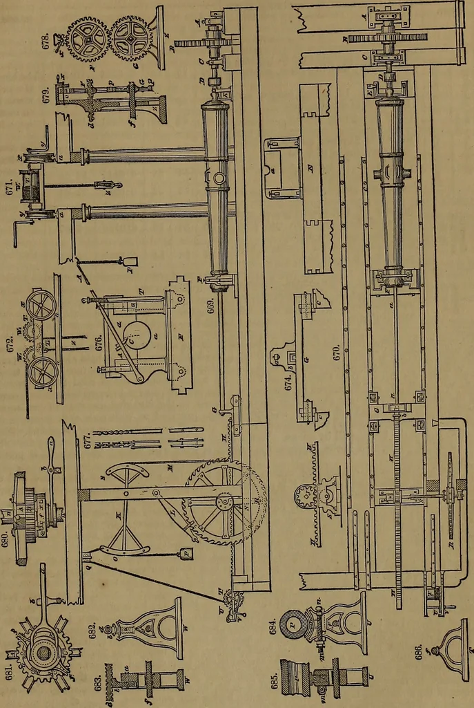 An illustration from Appleton's dictionary of machines, mechanics, engine-work, and engineering, 1861, leaf 254