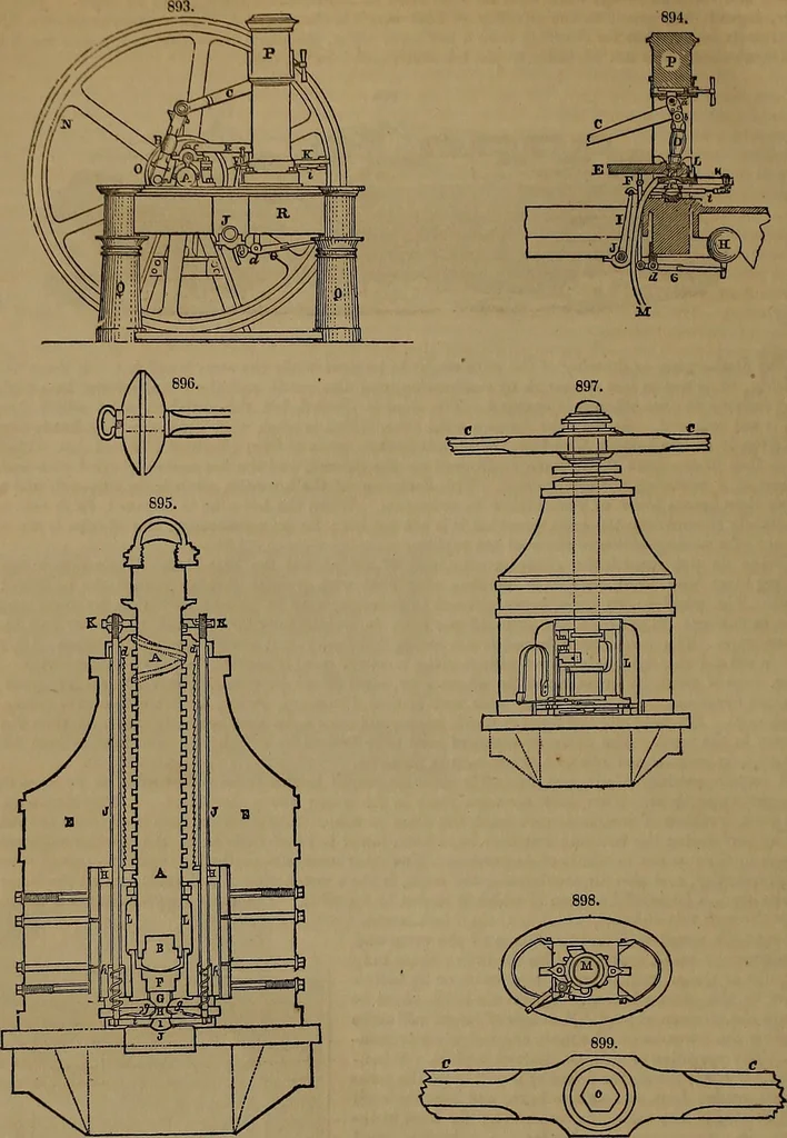 An illustration from Appleton's dictionary of machines, mechanics, engine-work, and engineering, 1861, leaf 309