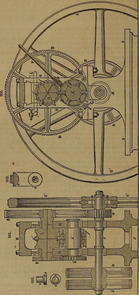 An illustration from Appleton's dictionary of machines, mechanics, engine-work, and engineering, 1861, leaf 311
