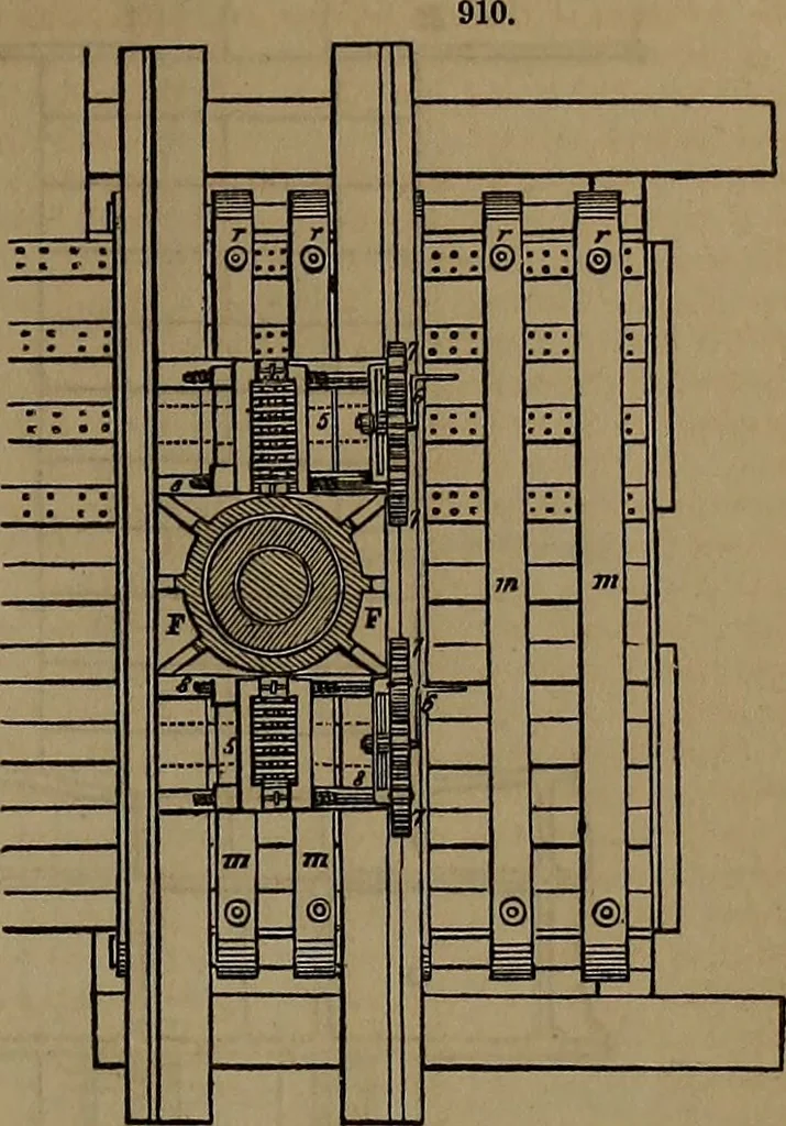 An illustration from Appleton's dictionary of machines, mechanics, engine-work, and engineering, 1861, leaf 316