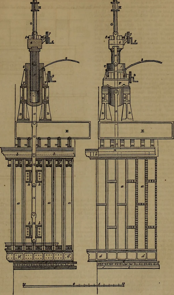 An illustration from Appleton's dictionary of machines, mechanics, engine-work, and engineering, 1861, leaf 318