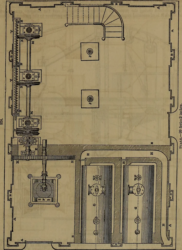An illustration from Appleton's dictionary of machines, mechanics, engine-work, and engineering, 1861, leaf 330