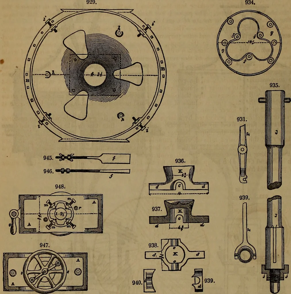 An illustration from Appleton's dictionary of machines, mechanics, engine-work, and engineering, 1861, leaf 335