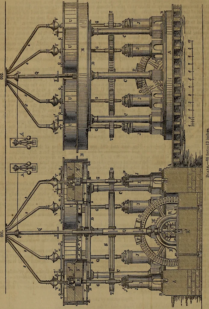 An illustration from Appleton's dictionary of machines, mechanics, engine-work, and engineering, 1861, leaf 341
