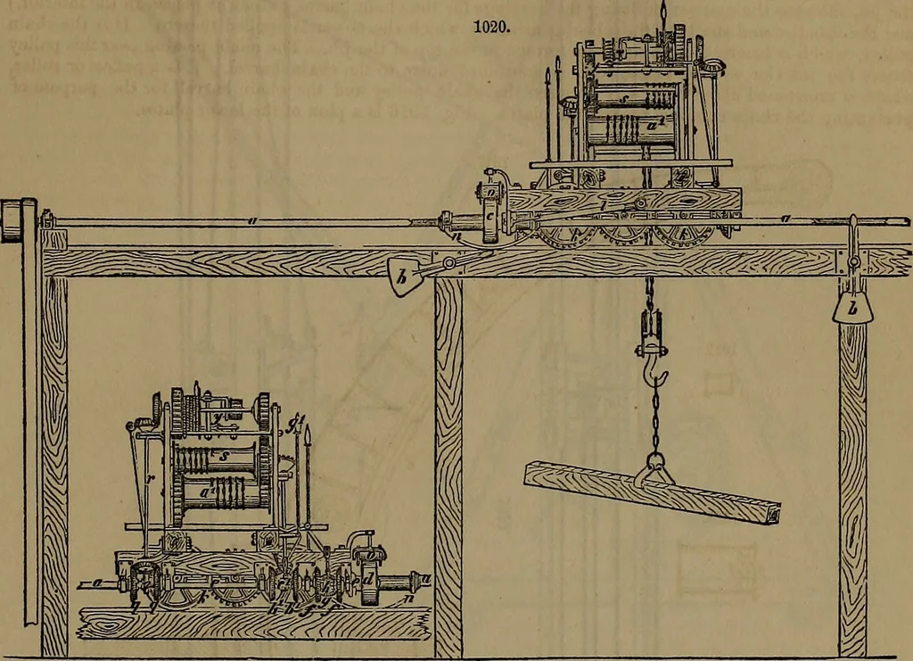 An illustration from Appleton's dictionary of machines, mechanics, engine-work, and engineering, 1861, leaf 354