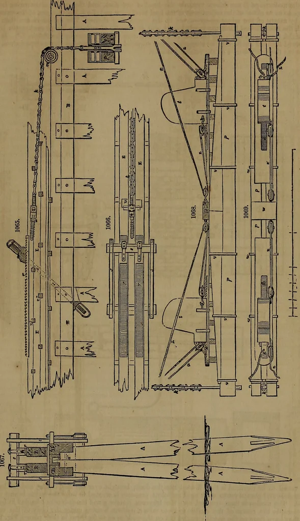 An illustration from Appleton's dictionary of machines, mechanics, engine-work, and engineering, 1861, leaf 386
