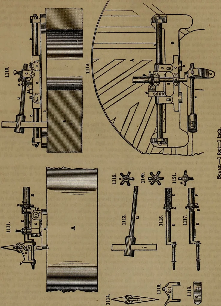An illustration from Appleton's dictionary of machines, mechanics, engine-work, and engineering, 1861, leaf 412