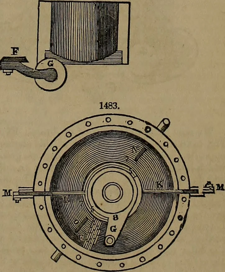 An illustration from Appleton's dictionary of machines, mechanics, engine-work, and engineering, 1861, leaf 574