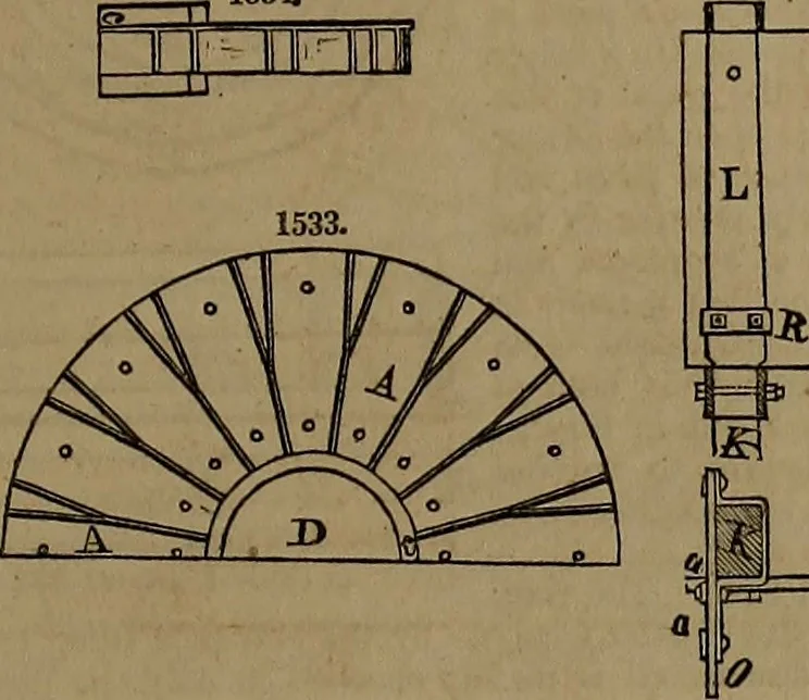 An illustration from Appleton's dictionary of machines, mechanics, engine-work, and engineering, 1861, leaf 592