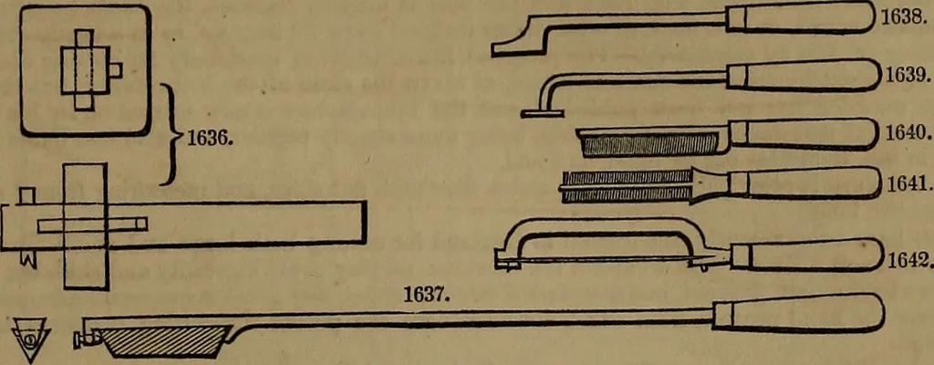 An illustration from Appleton's dictionary of machines, mechanics, engine-work, and engineering, 1861, leaf 650