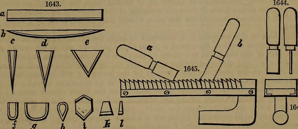 An illustration from Appleton's dictionary of machines, mechanics, engine-work, and engineering, 1861, leaf 650
