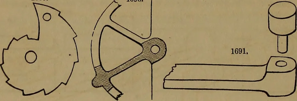 An illustration from Appleton's dictionary of machines, mechanics, engine-work, and engineering, 1861, leaf 663