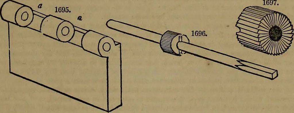An illustration from Appleton's dictionary of machines, mechanics, engine-work, and engineering, 1861, leaf 664