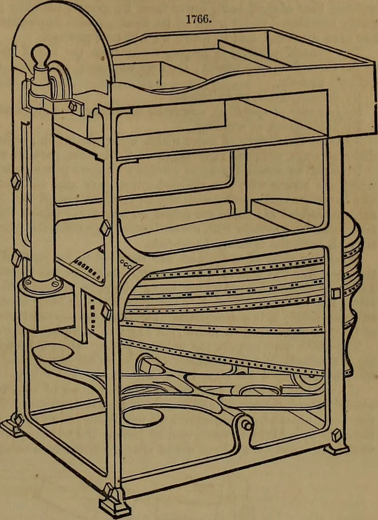 An illustration from Appleton's dictionary of machines, mechanics, engine-work, and engineering, 1861, leaf 706