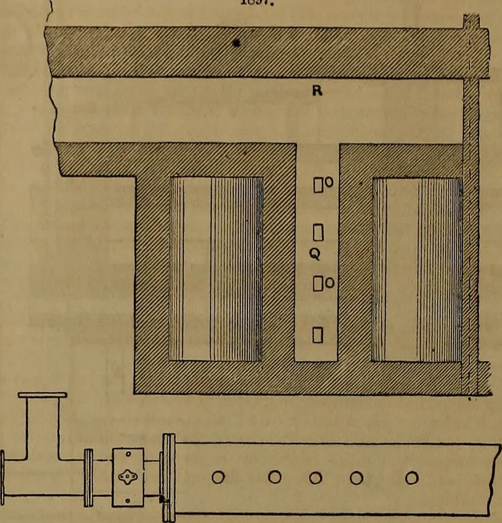 An illustration from Appleton's dictionary of machines, mechanics, engine-work, and engineering, 1861, leaf 757