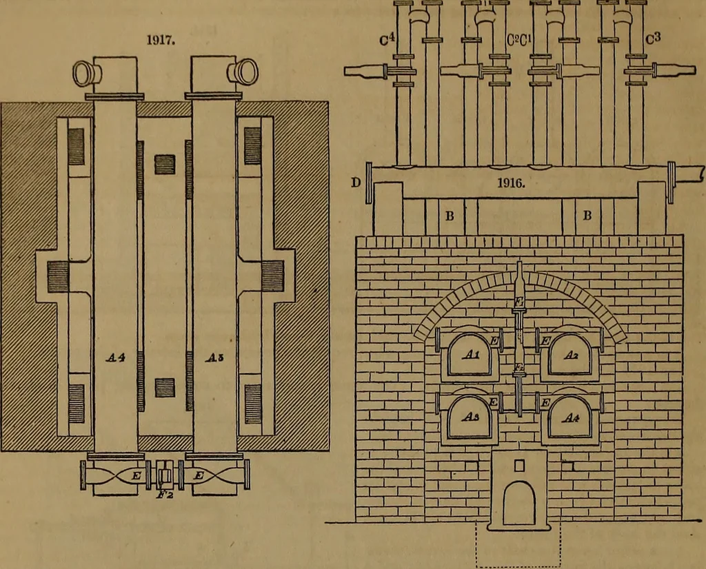 An illustration from Appleton's dictionary of machines, mechanics, engine-work, and engineering, 1861, leaf 763