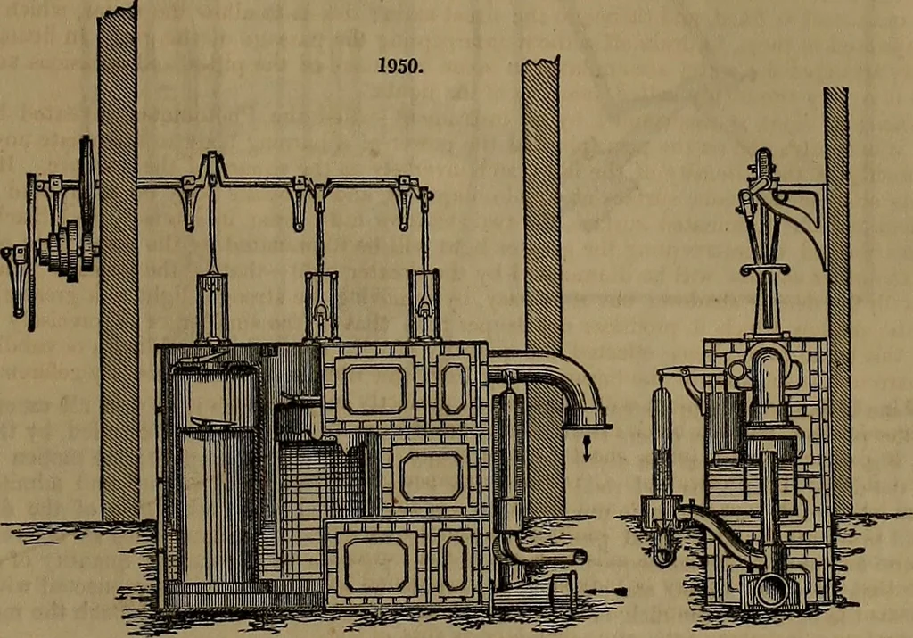 An illustration from Appleton's dictionary of machines, mechanics, engine-work, and engineering, 1861, leaf 786