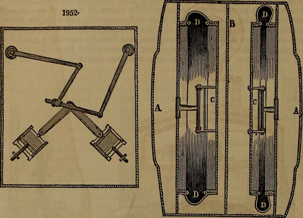An illustration from Appleton's dictionary of machines, mechanics, engine-work, and engineering, 1861, leaf 787