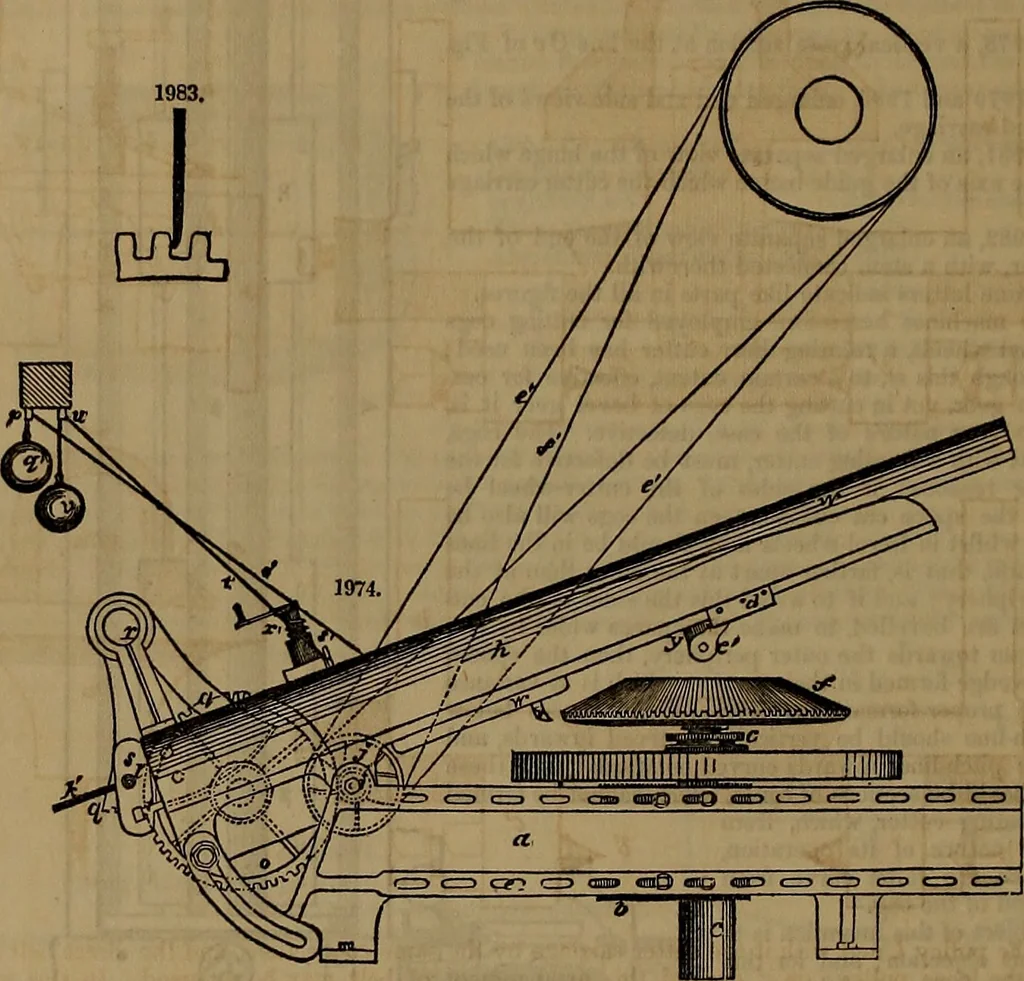 An illustration from Appleton's dictionary of machines, mechanics, engine-work, and engineering, 1861, leaf 807