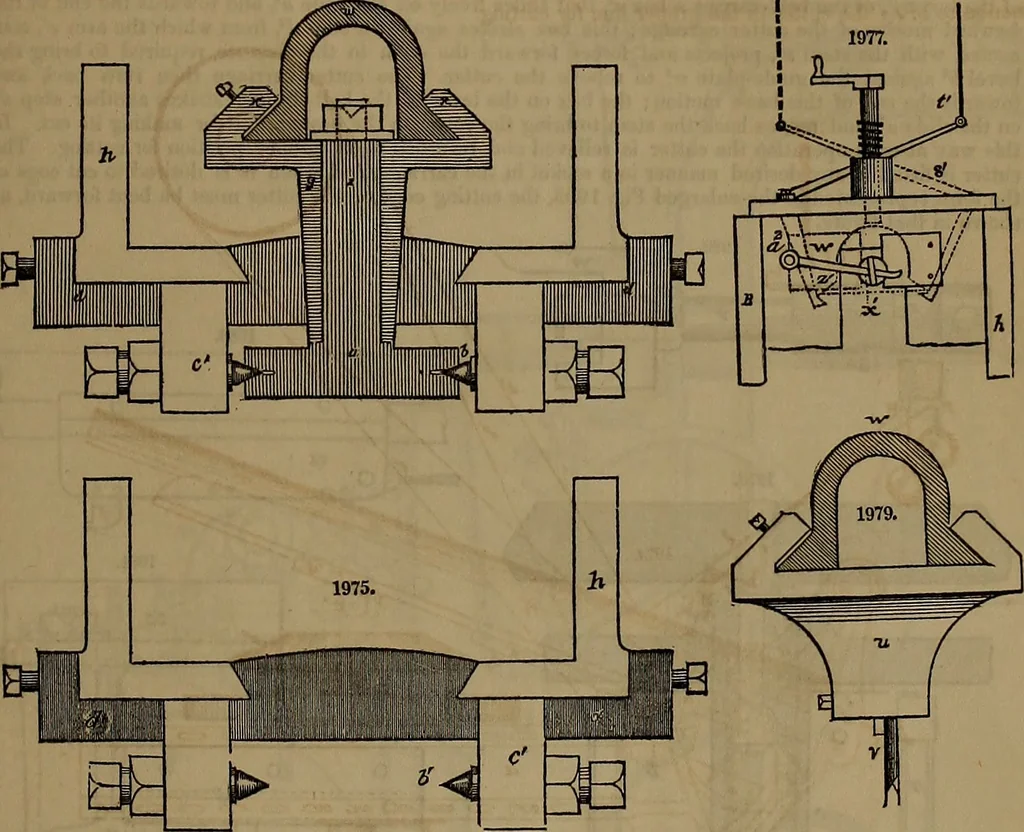 An illustration from Appleton's dictionary of machines, mechanics, engine-work, and engineering, 1861, leaf 808