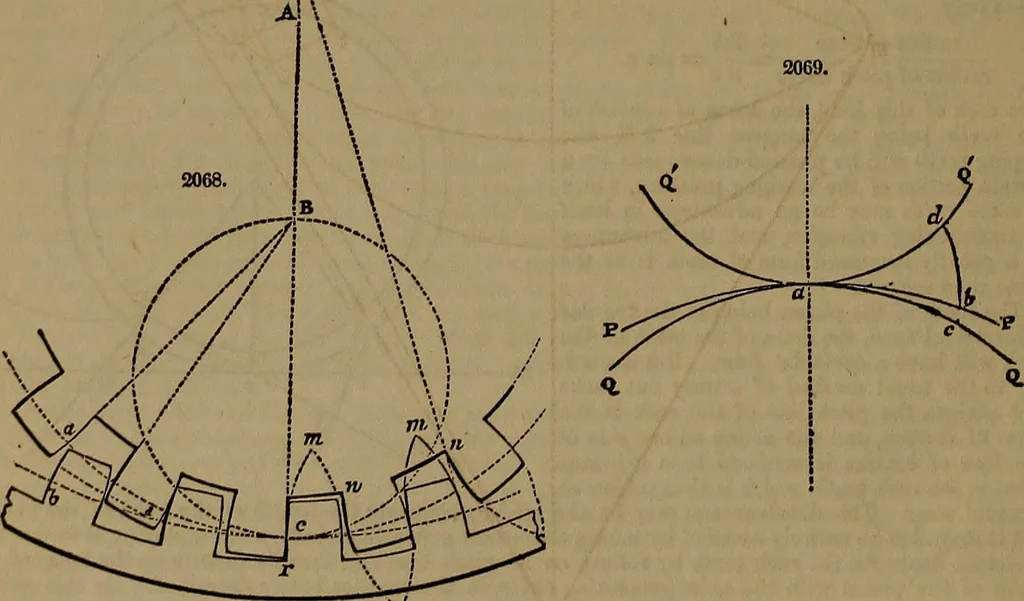 An illustration from Appleton's dictionary of machines, mechanics, engine-work, and engineering, 1861, leaf 857