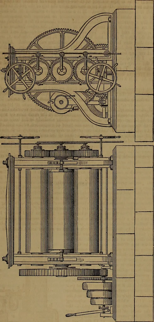 An illustration from Appleton's dictionary of machines, mechanics, engine-work, and engineering, 1861, leaf 972