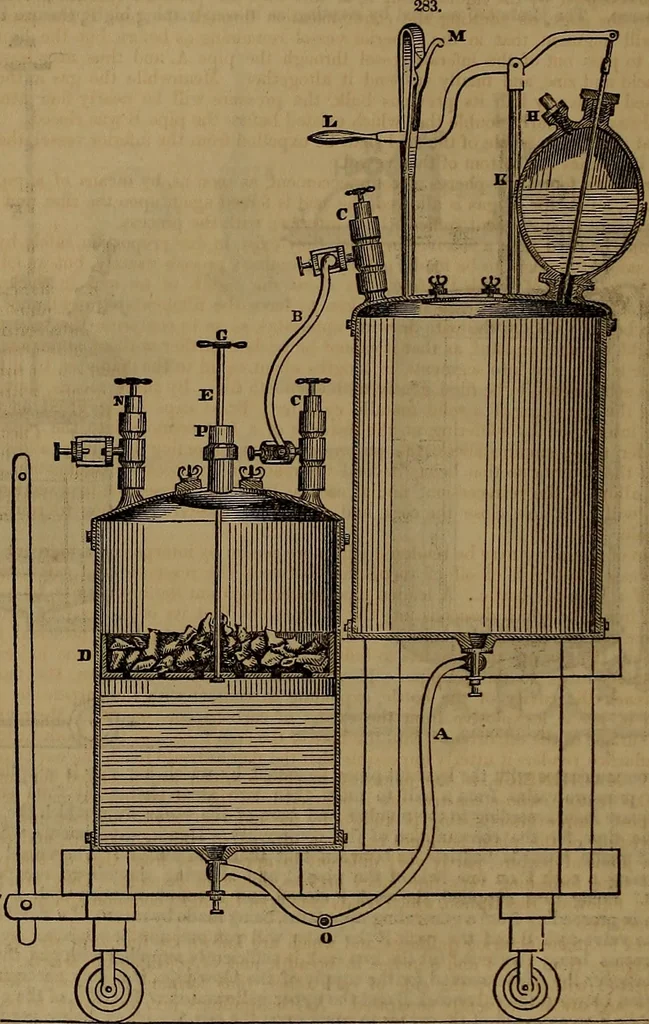 An illustration from Appleton's dictionary of machines, mechanics, engine-work, and engineering, 1861, leaf 99