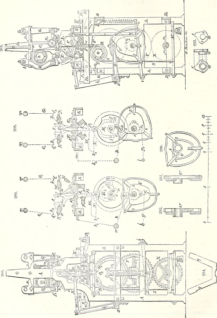 An illustration from Appleton's dictionary of machines, mechanics, engine-work, and engineering : illustrated with four thousand engravings on wood ; in two volumes, 1873, leaf 101
