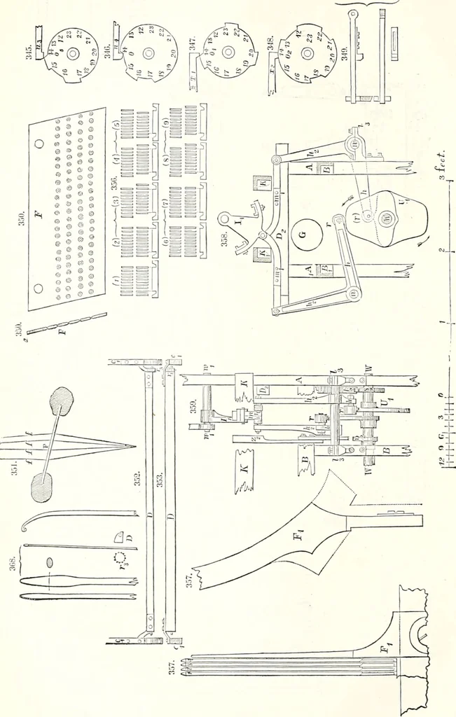 An illustration from Appleton's dictionary of machines, mechanics, engine-work, and engineering : illustrated with four thousand engravings on wood ; in two volumes, 1873, leaf 105