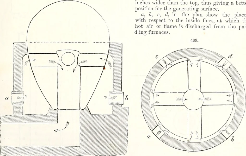 An illustration from Appleton's dictionary of machines, mechanics, engine-work, and engineering : illustrated with four thousand engravings on wood ; in two volumes, 1873, leaf 124