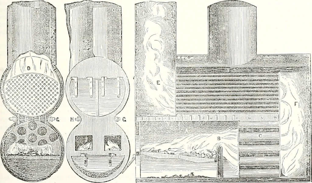 An illustration from Appleton's dictionary of machines, mechanics, engine-work, and engineering : illustrated with four thousand engravings on wood ; in two volumes, 1873, leaf 140