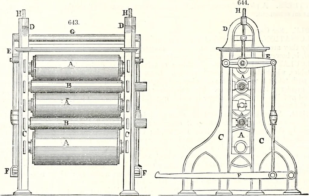 An illustration from Appleton's dictionary of machines, mechanics, engine-work, and engineering : illustrated with four thousand engravings on wood ; in two volumes, 1873, leaf 227