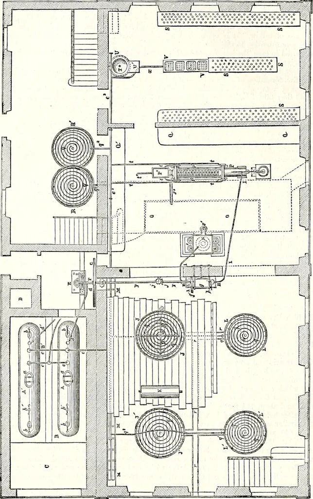 An illustration from Appleton's dictionary of machines, mechanics, engine-work, and engineering : illustrated with four thousand engravings on wood ; in two volumes, 1873, leaf 241