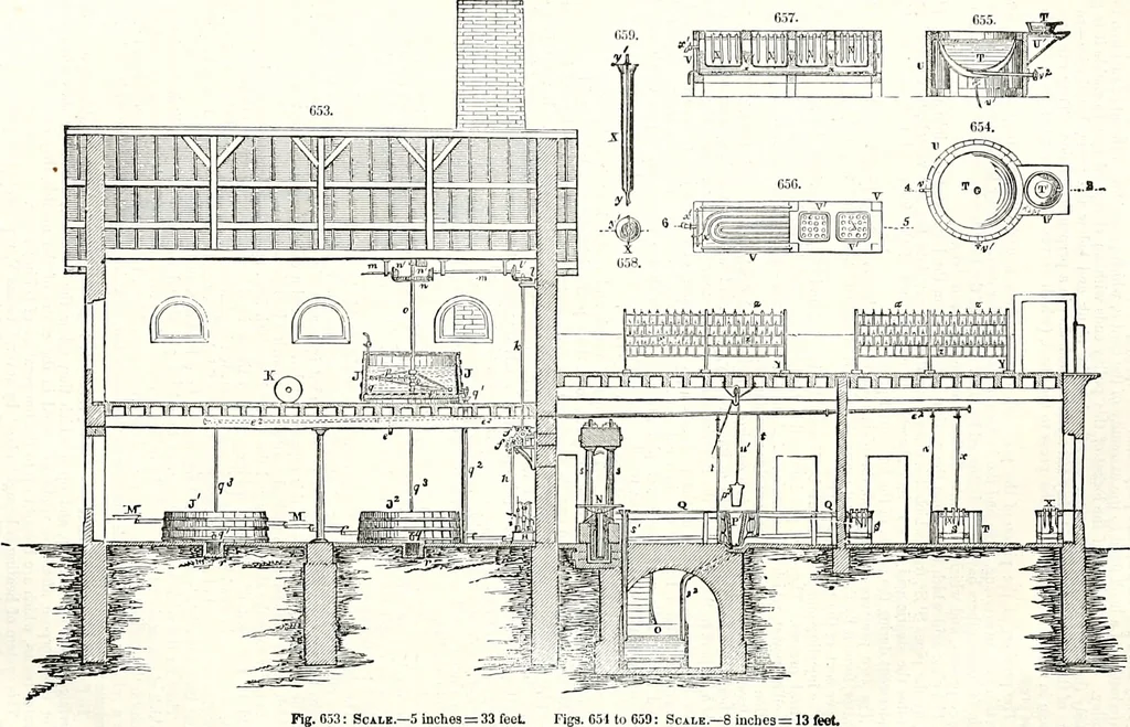An illustration from Appleton's dictionary of machines, mechanics, engine-work, and engineering : illustrated with four thousand engravings on wood ; in two volumes, 1873, leaf 243