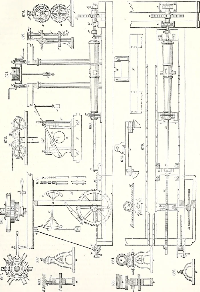 An illustration from Appleton's dictionary of machines, mechanics, engine-work, and engineering : illustrated with four thousand engravings on wood ; in two volumes, 1873, leaf 250