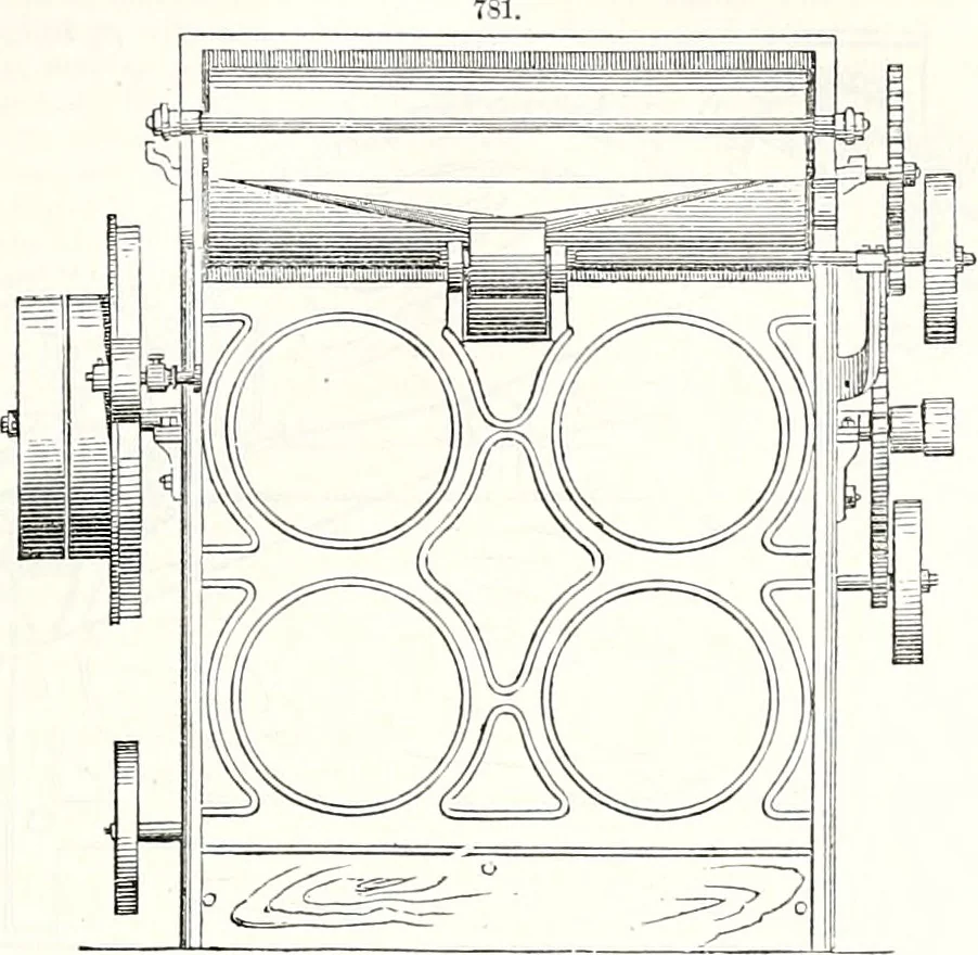 An illustration from Appleton's dictionary of machines, mechanics, engine-work, and engineering : illustrated with four thousand engravings on wood ; in two volumes, 1873, leaf 260