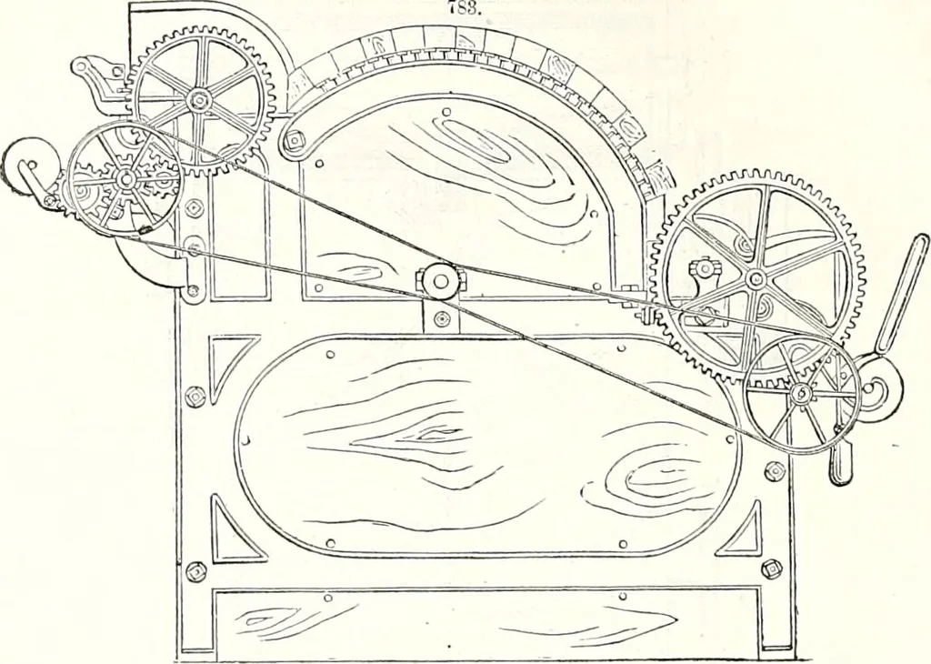 An illustration from Appleton's dictionary of machines, mechanics, engine-work, and engineering : illustrated with four thousand engravings on wood ; in two volumes, 1873, leaf 261