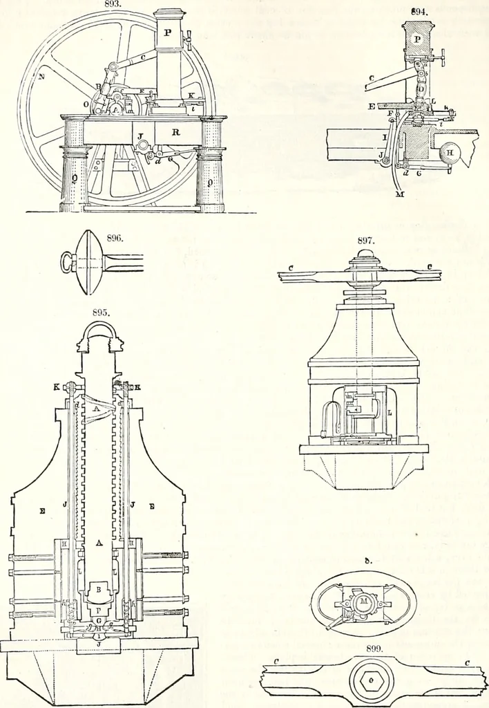 An illustration from Appleton's dictionary of machines, mechanics, engine-work, and engineering : illustrated with four thousand engravings on wood ; in two volumes, 1873, leaf 305