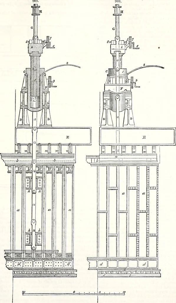 An illustration from Appleton's dictionary of machines, mechanics, engine-work, and engineering : illustrated with four thousand engravings on wood ; in two volumes, 1873, leaf 314