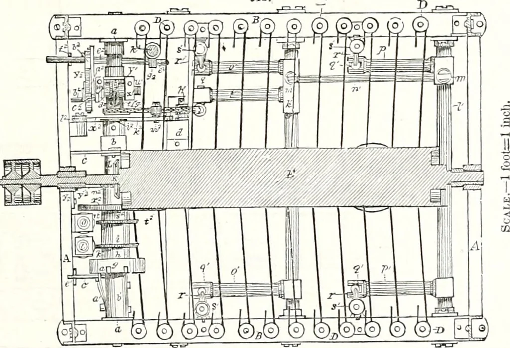 An illustration from Appleton's dictionary of machines, mechanics, engine-work, and engineering : illustrated with four thousand engravings on wood ; in two volumes, 1873, leaf 318