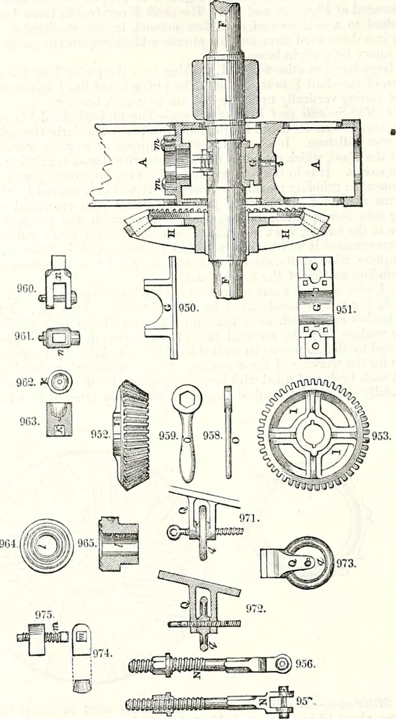 An illustration from Appleton's dictionary of machines, mechanics, engine-work, and engineering : illustrated with four thousand engravings on wood ; in two volumes, 1873, leaf 333