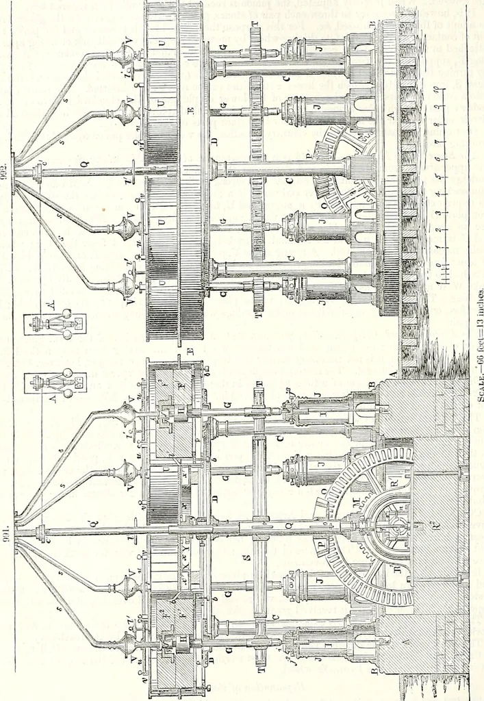 An illustration from Appleton's dictionary of machines, mechanics, engine-work, and engineering : illustrated with four thousand engravings on wood ; in two volumes, 1873, leaf 337