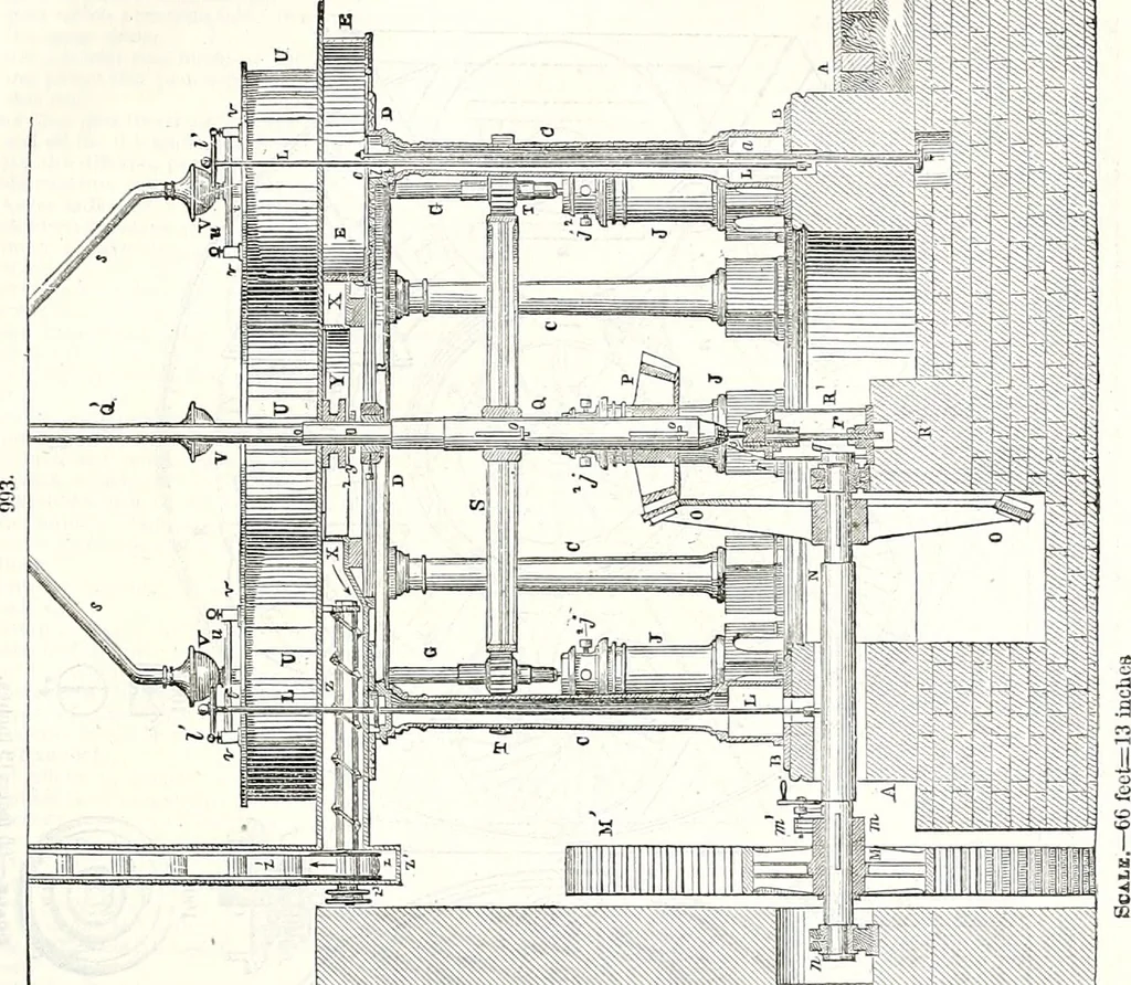 An illustration from Appleton's dictionary of machines, mechanics, engine-work, and engineering : illustrated with four thousand engravings on wood ; in two volumes, 1873, leaf 338