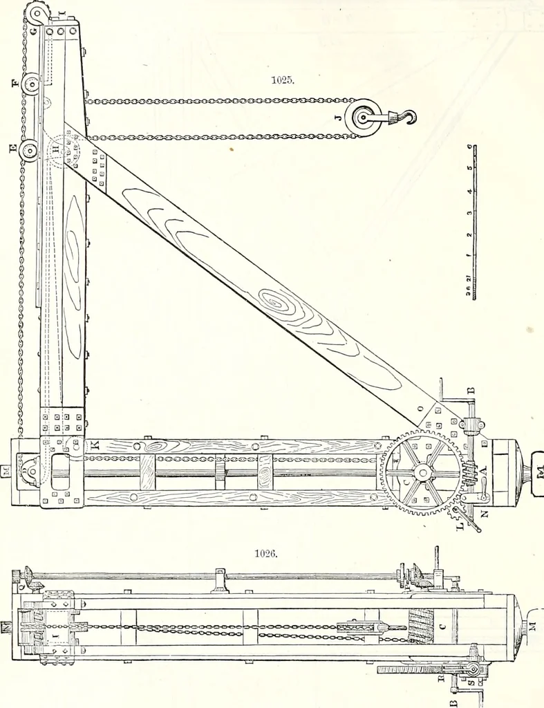 An illustration from Appleton's dictionary of machines, mechanics, engine-work, and engineering : illustrated with four thousand engravings on wood ; in two volumes, 1873, leaf 353