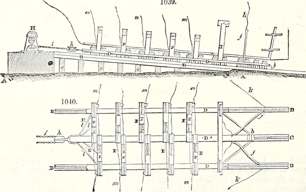 An illustration from Appleton's dictionary of machines, mechanics, engine-work, and engineering : illustrated with four thousand engravings on wood ; in two volumes, 1873, leaf 373