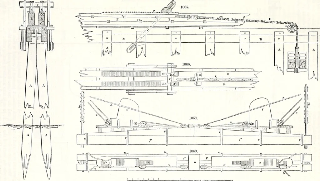 An illustration from Appleton's dictionary of machines, mechanics, engine-work, and engineering : illustrated with four thousand engravings on wood ; in two volumes, 1873, leaf 380