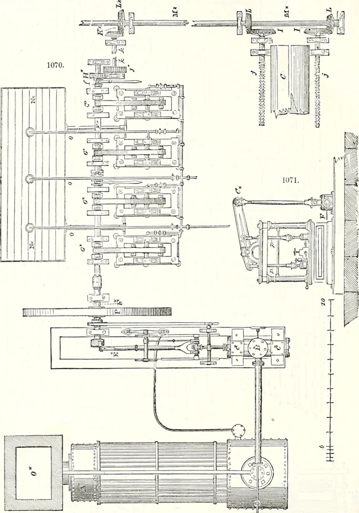 An illustration from Appleton's dictionary of machines, mechanics, engine-work, and engineering : illustrated with four thousand engravings on wood ; in two volumes, 1873, leaf 381